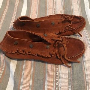 Minnetonka moccasin slippers